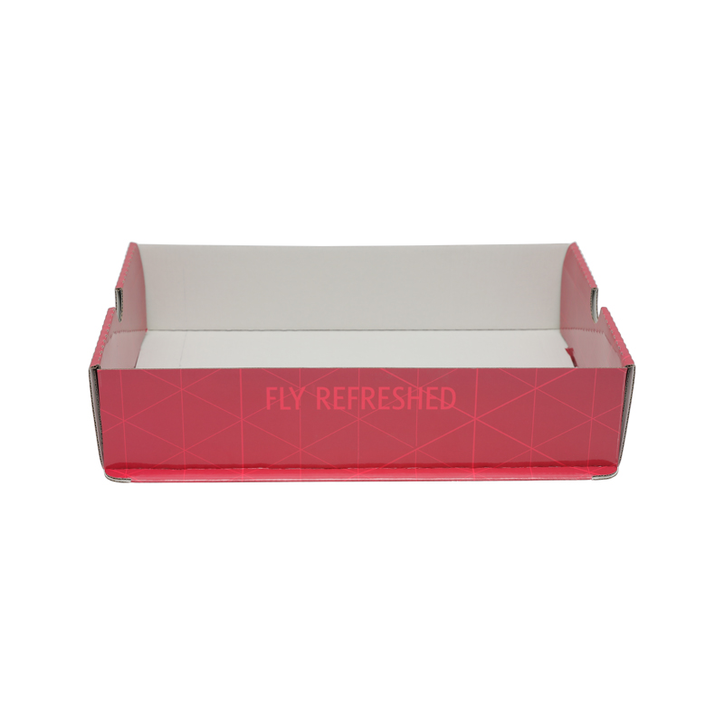 Cutie de sertar de hârtie de unică folosință roz de aviație